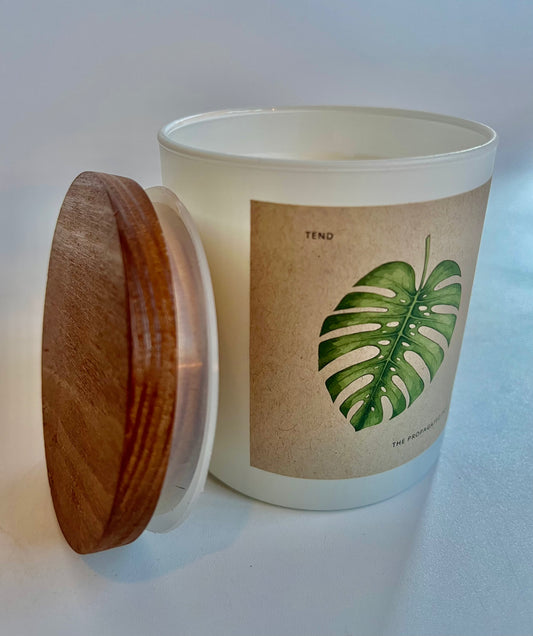 Tend - 10 oz Candle w/ Lid
