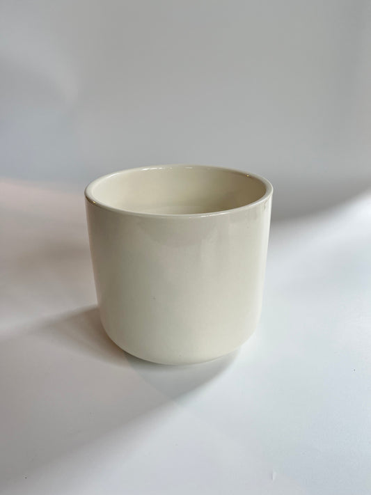 White Ceramic Pot